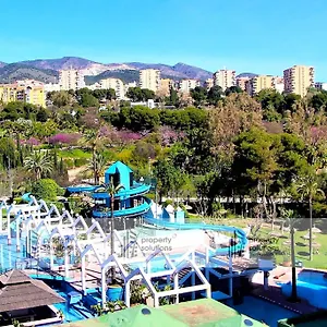  Apartamento Benalbeach 1010 - Vista Al Mar - Piscina Todo El Ano - Primera Linea De Playa